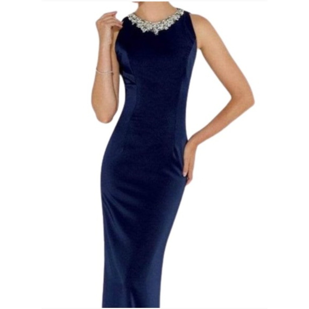 Cameron Blake 116659 Evening Dress Navy size Formal 6